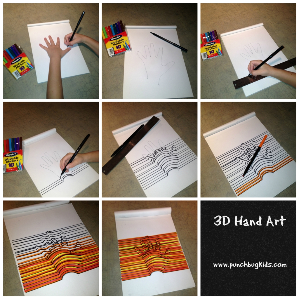 3D Hand Art