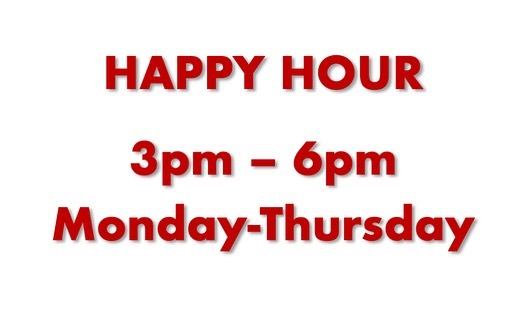 Happy Hour 3-6 at Teresa's