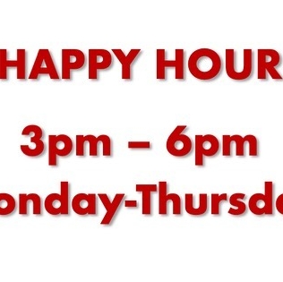 Happy Hour 3-6 at Teresa's